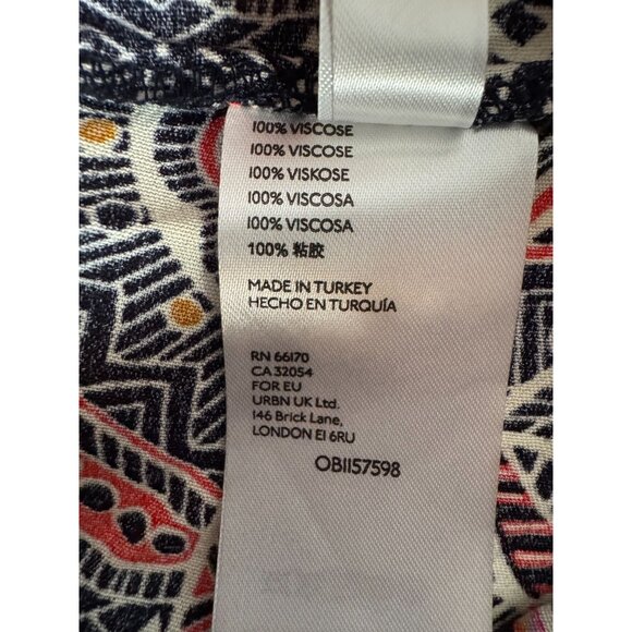 Maeve Anthropologie Womens Boho Print Wide-Leg Pants Medium - Picture 12 of 16